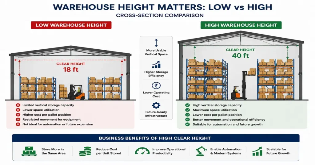 Why Ceiling Height Matters in Industrial Sheds & Warehouses More Than You Think