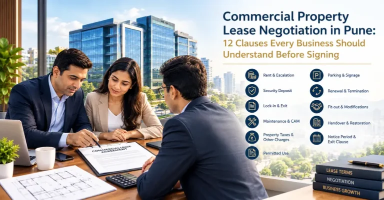 Commercial Property Lease Negotiation in Pune