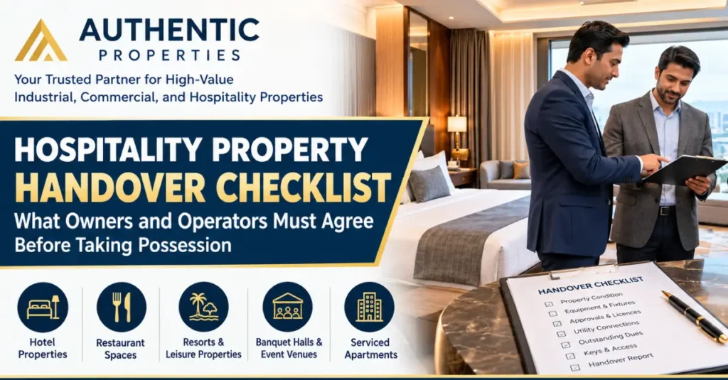 Hospitality Property Handover Checklist in Pune